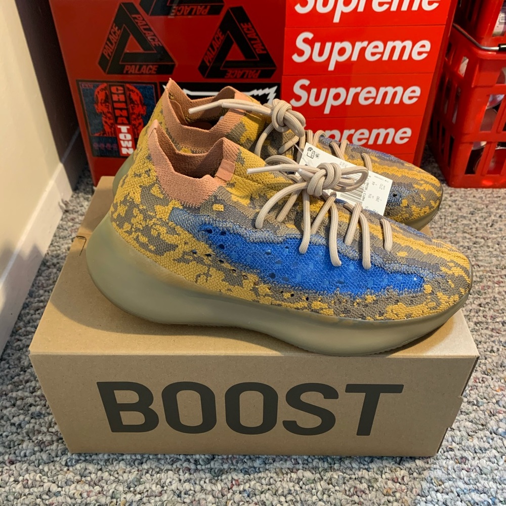 Adidas Yeezy 380 Blue Oat (non-reflective) Size 10 - Picture 2 of 7